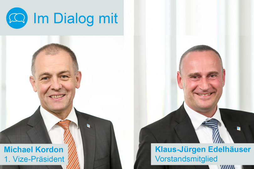 Im Dialog mit 1. Vize-Präsident Michael Kordon und Vorstand Klaus-Jürgen Edelhäuser - 19.07.2022 - Online - Kostenfrei!