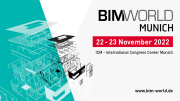 BIM WORLD - 22./23.11.2022 - München -  Freikarten für Kammermitglieder