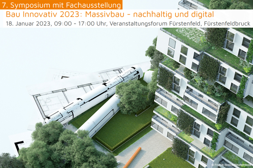 Bau Innovativ 2023: Massivbau - nachhaltig und digital - 18.01.2023 - Fürstenfeldbruck 