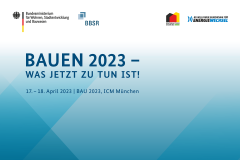 Kongress „BAUEN 2023“ - 17./18.04.2023 - München - Kostenfrei!