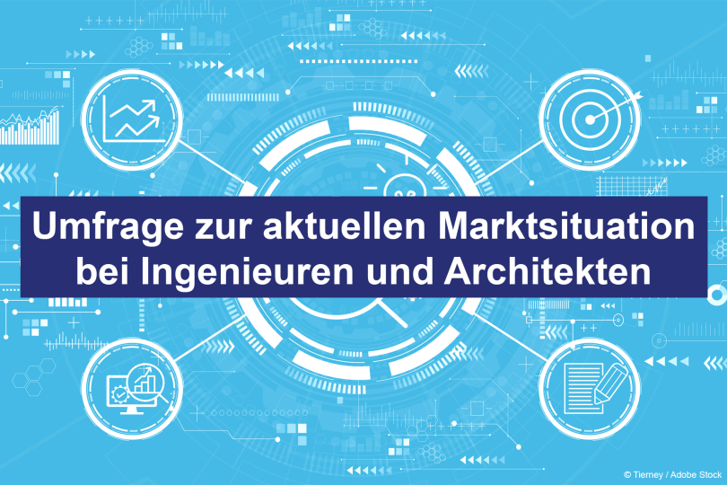 Umfrage zur aktuellen Marktsituation bei Ingenieuren und Architekten 