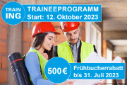 Traineeprogramm - Start: 12.10.2023 - 500 Euro Frühbucherrabatt bis 31.07.2023!