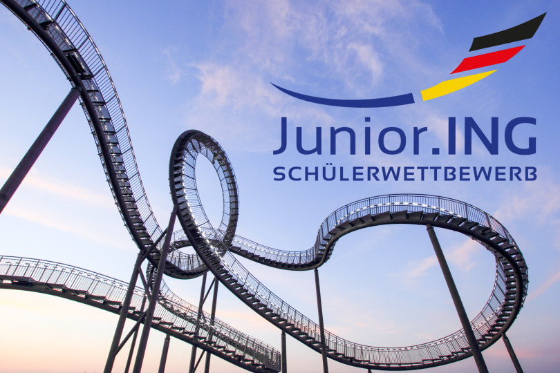 Schülerwettbewerb Junior.ING: Achterbahn – drunter und drüber - Bis 02.12.2023 anmelden!