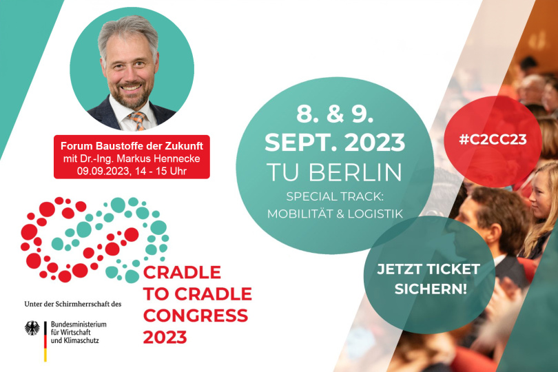 Cradle to Cradle Congress 2023  - 08./09.09.2023 - TU Berlin 