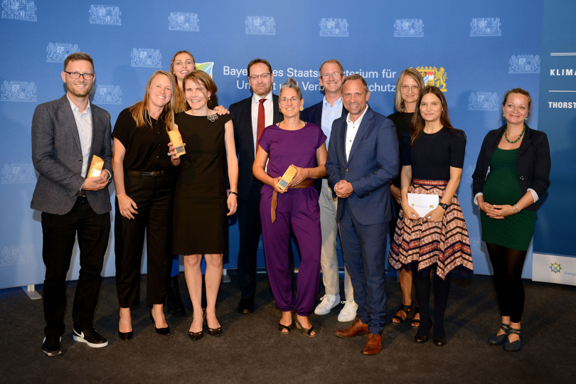 Herausragende Initiativen mit Bayerischem Klimaschutzpreis ausgezeichnet