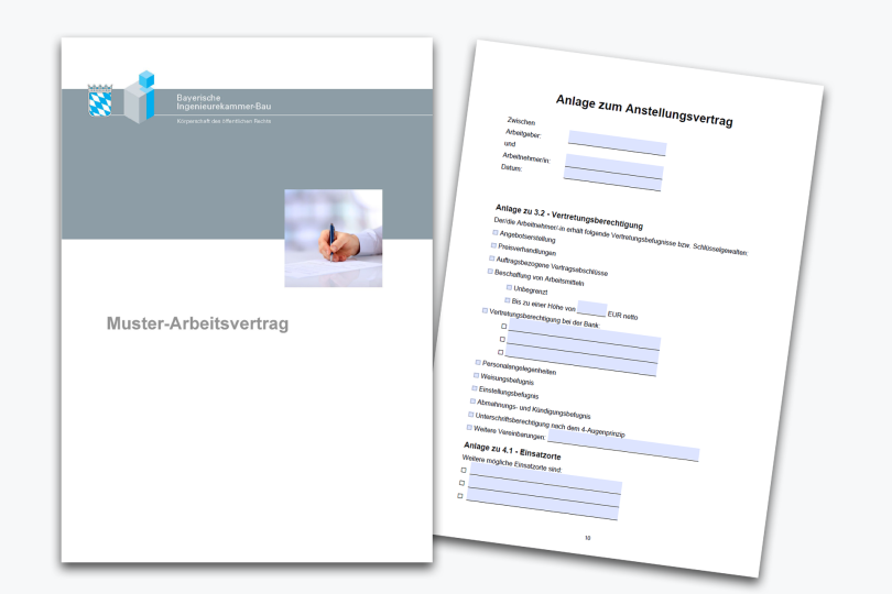 Kostenfreier Muster-Arbeitsvertrag für Ingenieurbüros 