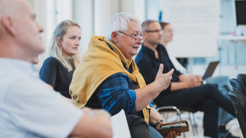 Dialog herstellen, Austausch fördern: Erste Ideen aus den Studienseminaren konnten mit Vertreter:innen der Zivilgesellschaft weitergedacht werden ( Foto: Johanna Weber) 