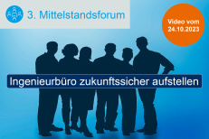 Vortrag "Brennpunkt Vergabe" beim 3. Mittelstandsforum