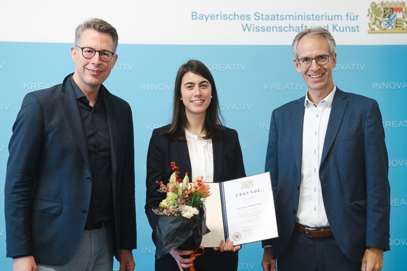 Absolventin der Hochschule München mit Ingenieurinnenpreis ausgezeichnet