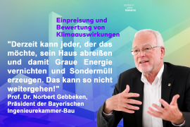 Dr.-Ing. Markus Hennecke, Vorstandsmitglied der Bayerischen Ingenieurekammer-Bau