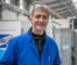  Prof. Dr-Ing. Mathias Wirths, Leiter der Materialkunde an der Universität Siegen.