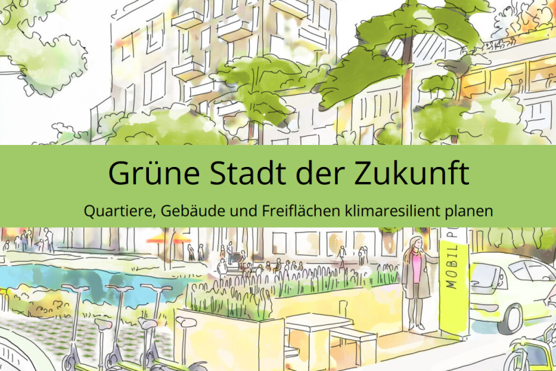 Gebäude begrünen, Bäume und Freiflächen schützen: Forschung unterstützt Städte bei Klimaanpassung