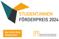 BDB-Student:innen-Förderpreis 2024: Teilnahme noch bis 29.02.2024 möglich!