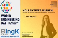 World Engineering Day 2024: Neuer Podcast „Baustelle Bauwesen“ mit Jana Nowak