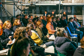 Workshop „Baukulturelle Leitlinien des Bundes“ des Bundesministeriums für Wohnen, Stadtentwicklung und Bauwesen. Foto: Konstantin Börner