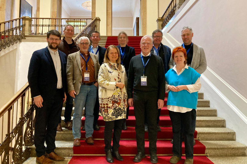 Johannes Becher MdL, Dr. Markus Büchler MdL, Dipl.-Ing. Univ. Dieter Räsch, Jan Struck M.A., Ursula Sowa MdL, Prof. Dr.-Ing. Norbert Gebbeken, Dipl.-Ing. (FH) Ralf Wulf, Barbara Fuchs MdL, Dr.-Ing. Markus Hennecke (v.l.) – Foto: Die Grünen