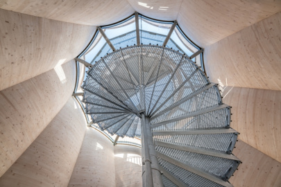 Der Wangen Turm auf der Landesgartenschau in Wangen im Allgäu. | Quelle: ICD, ITKE, IntCDC | Copyright: Universität Stuttgart