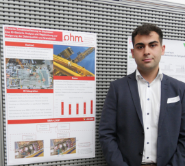 3. Preis:  Enes Aksoy - Bachelorarbeit „Effiziente Zeitdatenerfassung im Bauwesen: Eine KI-basierte Analyse und Regelsetzung zur Steigerung der Datenqualität und Granularität“