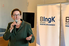 Bundesbauministerin Klara Geywitz: „Wir brauchen die Ingenieurinnen und Ingenieure mit ihren Ideen und Lösungen“