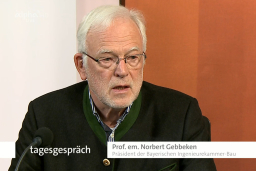 BR2 Tagesgespräch mit Prof. Dr. Norbert Gebbeken
