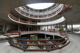 Baustelle des Bauprojekts „tomorrow“ im Werksviertel in München. Foto: Marcus Schlaf