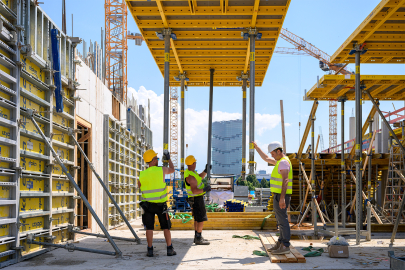 60 Prozent CO2-Reduktion beim Bau des „EDGE Friedrichspark“. Foto: solid UNIT / René Löffler