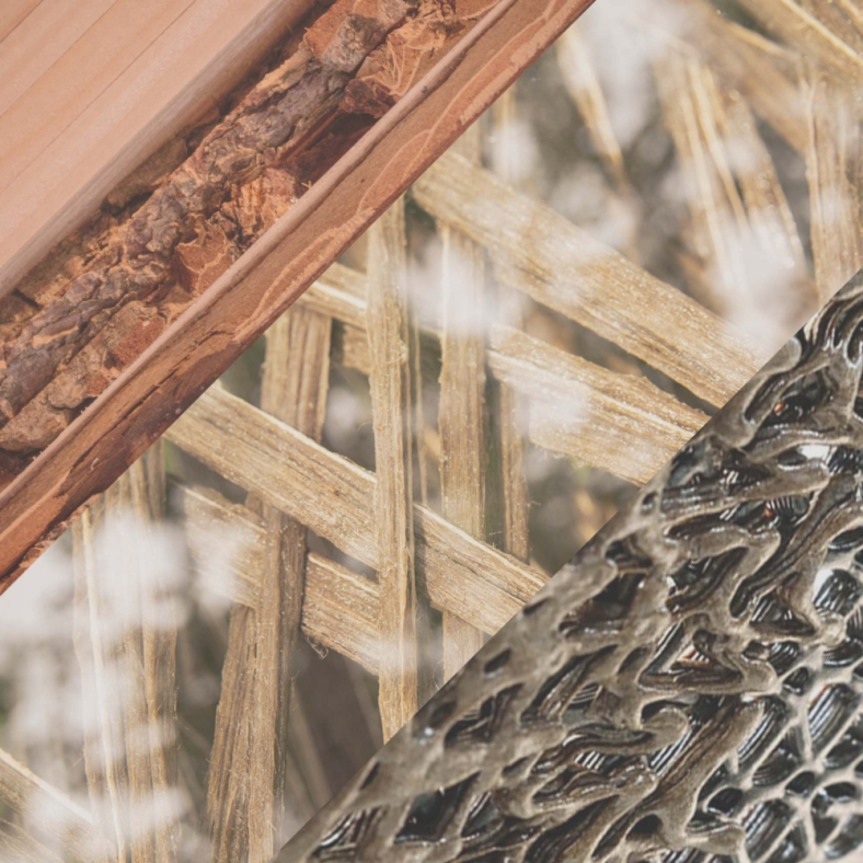 Ein neues biobasiertes Ressourcenmodell für die Architektur: aus Abfall gewonnen und schnell wachsend. Foto: CITA, itke, IntCDC, Universität Stuttgart