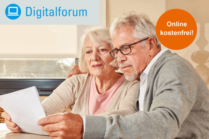 Digitalforum: Gut versorgt ins Alter – Das Versorgungswerk stellt sich vor - 03.11.2025 - Online - Kostenfrei!