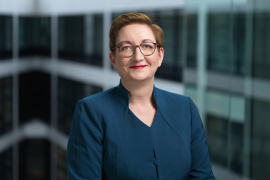 Klara Geywitz, Bundesministerin für Wohnen, Stadtentwicklung und Bauwesen. Foto: Henning Schacht / BMWSB