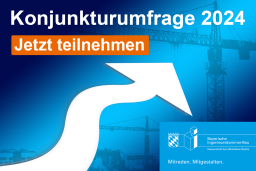 Konjunkturumfrage 2024 der Bayerischen Ingenieurekammer-Bau