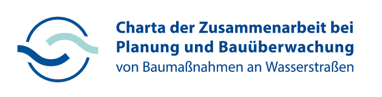 Logo - Charta für die Zusammenarbeit bei der Planung und Bauüberwachung von Baumaßnahmen an Wasserstraßen 
