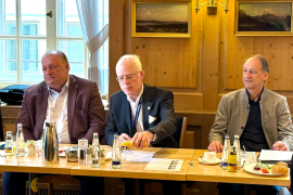 Parlamentarisches Frühstück des Vorstandes der Bayerischen Ingenieurekammer-Bau mit Abgeordneten der CSU-Landtagsfraktion. Foto: BayIka-Bau