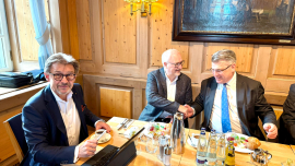 Parlamentarisches Frühstück des Vorstandes der Bayerischen Ingenieurekammer-Bau mit Abgeordneten der CSU-Landtagsfraktion. Foto: BayIka-Bau