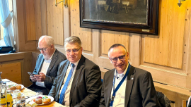 Parlamentarisches Frühstück des Vorstandes der Bayerischen Ingenieurekammer-Bau mit Abgeordneten der CSU-Landtagsfraktion. Foto: BayIka-Bau