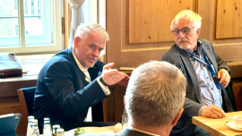 Parlamentarisches Frühstück des Vorstandes der Bayerischen Ingenieurekammer-Bau mit Abgeordneten der CSU-Landtagsfraktion. Foto: BayIka-Bau