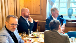 Parlamentarisches Frühstück des Vorstandes der Bayerischen Ingenieurekammer-Bau mit Abgeordneten der CSU-Landtagsfraktion. Foto: BayIka-Bau