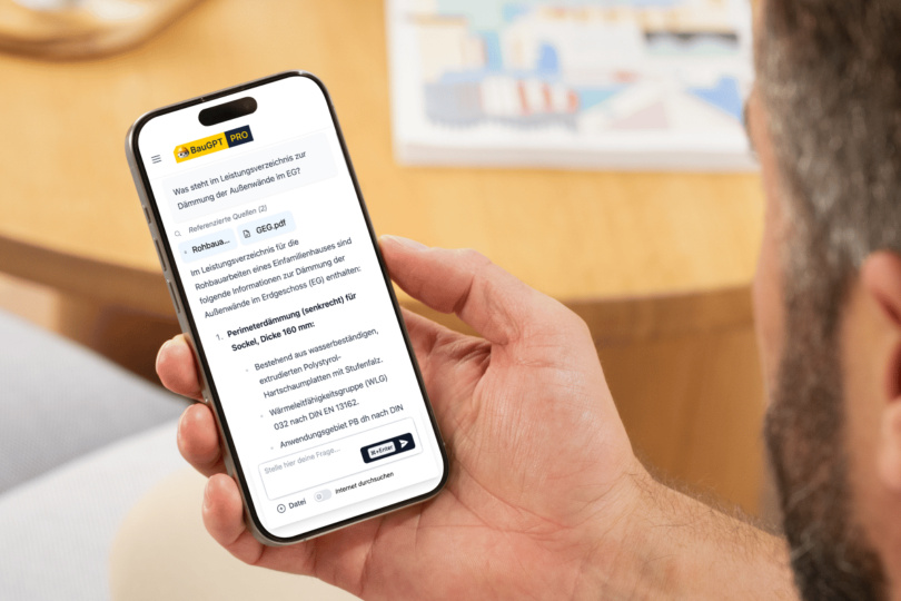 Crafthunt launcht KI-Lösung BauGPT Pro