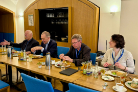 Benno Zierer MdL, Michael Korden, Ralf Wulf und Sonja Amtmann (v.l.)