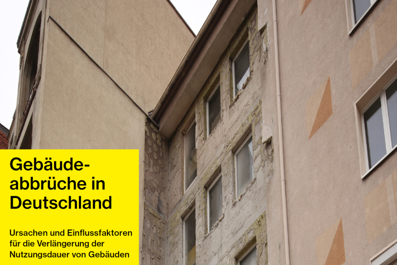 Zahl der Gebäudeabbrüche in Deutschland gesunken