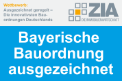 Bayerische Bauordnung ausgezeichnet