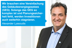 Freie Berufe im Austausch mit Bündnis 90 / Die Grünen: Gebäudeenergiegesetz (GEG) vereinfachen