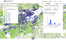 Einige Landeshauptstädte wie beispielsweise Stuttgart arbeiten bereits mit dem Urban Mining Kataster. Grafik: Concular GmbH