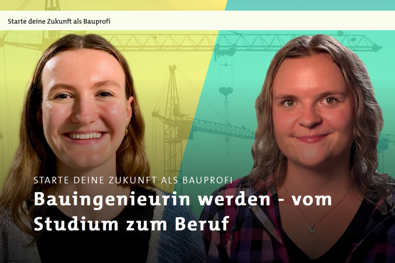 alpha Uni auf YouTube: Bauingenieurin werden - vom Studium zum Beruf 