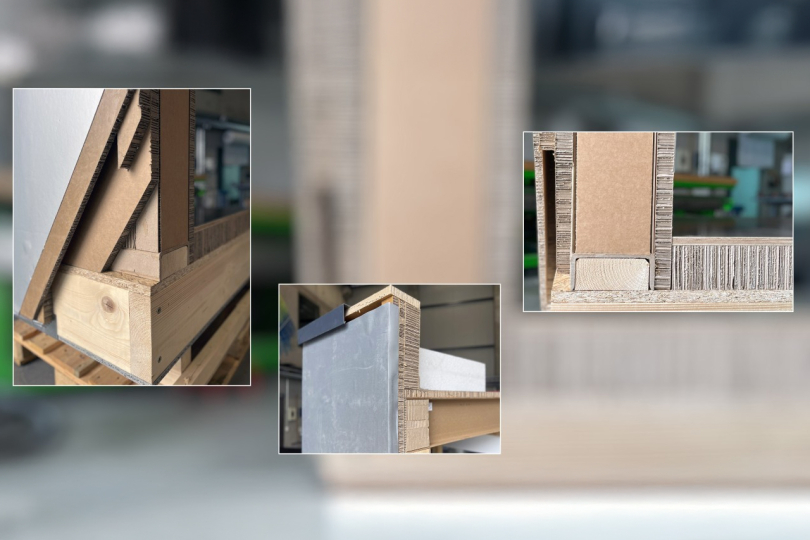 Ein Tinyhaus - fast vollständig aus Papier