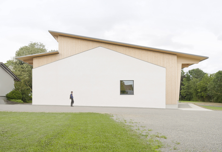 Erweiterung und Sanierung Mehrzweckhalle, Ingerkingen | Bildquelle: Brigida González 