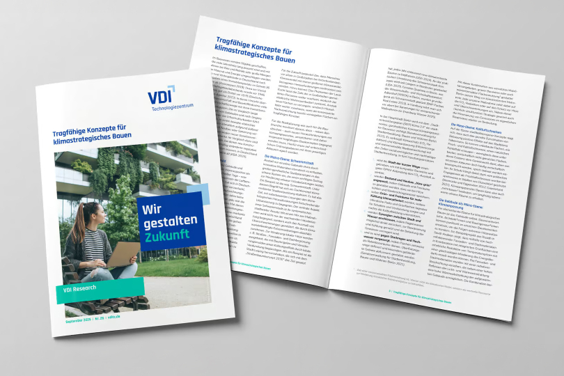 Wenn’s heiß wird: VDI stellt Konzepte zum klimastrategischen Bauen vor