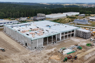 Klimaneutraler Beton im Einsatz: „Baufabrik“ von Max Bögl