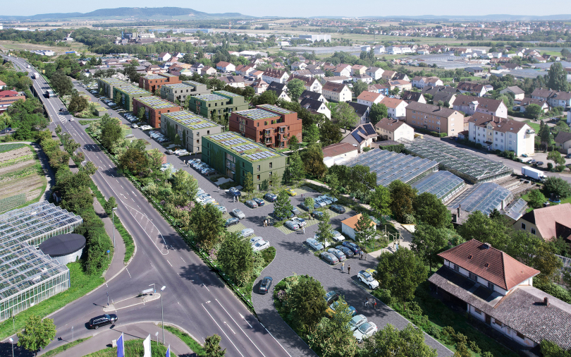 Mitgliederprojekt: Gartenstadt in Kitzingen - Architektur mit Seele