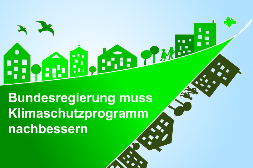 Bundesregierung muss Klimaschutzprogramm nachbessern