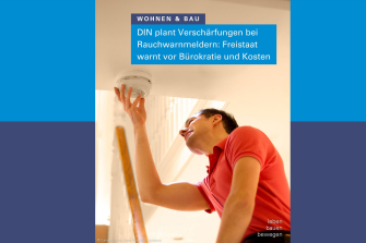 Bauminister Christian Bernreiter kritisiert geplante DIN-Verschärfungen bei Rauchwarnmeldern